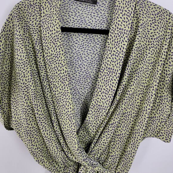 Blue bush green romper shorts - Picture 6 of 11